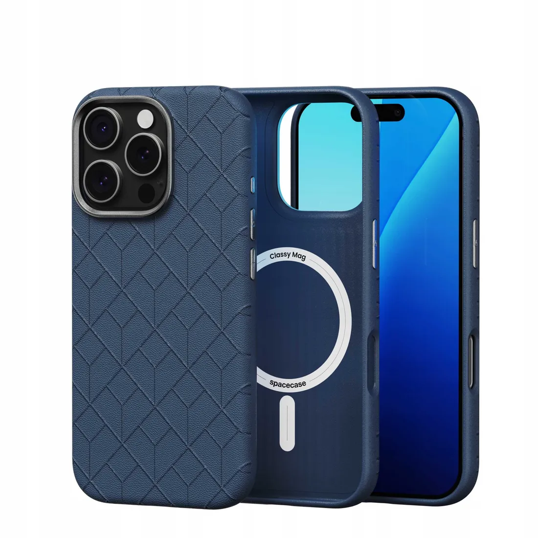 spacecase-classy-mag-iphone-16-pro-dark-blue