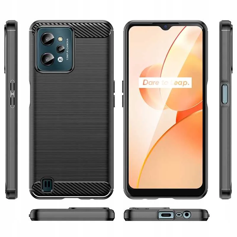 spacecase-carbon-realme-c31-czarny-stan-nowy