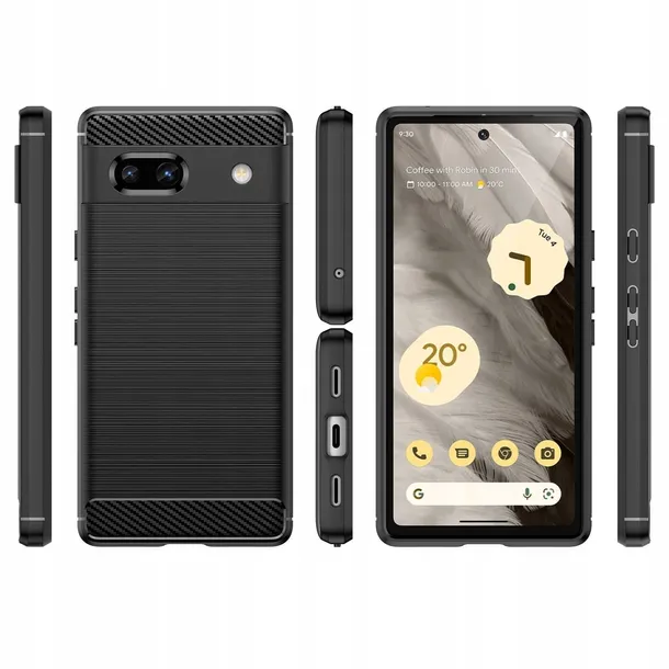spacecase-carbon-google-pixel-7a-black-material-tworzywo-sztuczne
