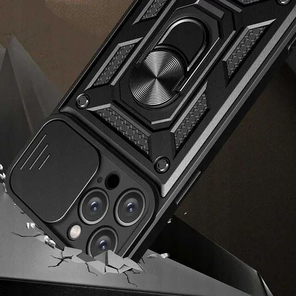 spacecase-camring-iphone-15-pro-black-funkcje-pochlanianie-wstrzasow