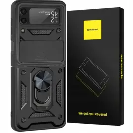 spacecase-camring-galaxy-z-flip-3-black
