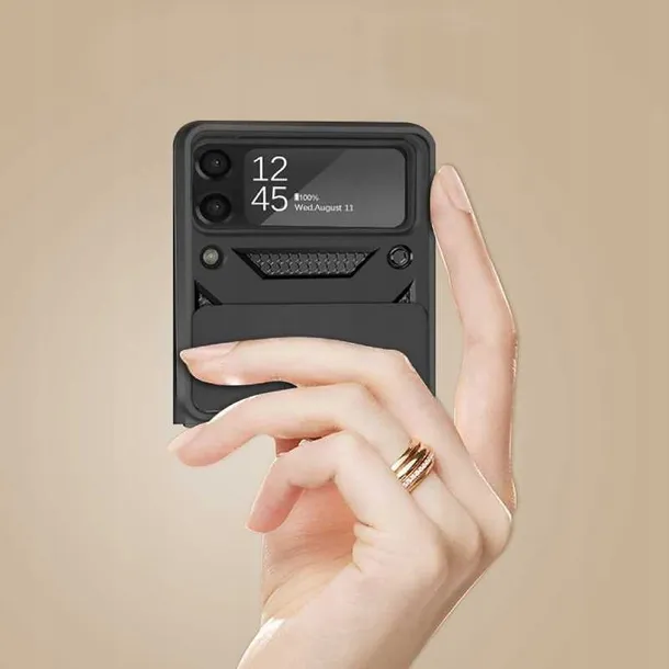 spacecase-camring-galaxy-z-flip-3-black-funkcje-pochlanianie-wstrzasow