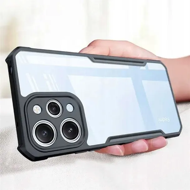 spacecase-beetle-redmi-12-4g-black-material-tworzywo-sztuczne