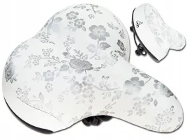 siodelko-jet-selle-az-92bf-1a-210-mm-biale-w-kwiaty