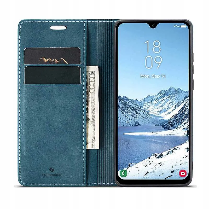 spacecase-wallet-galaxy-a26-blue