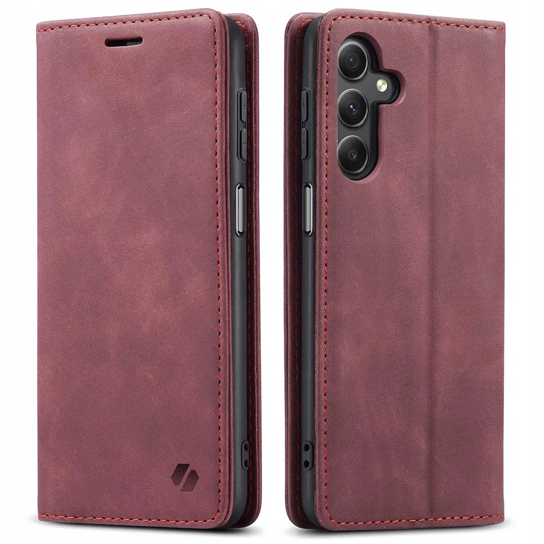 spacecase-wallet-galaxy-a24-red