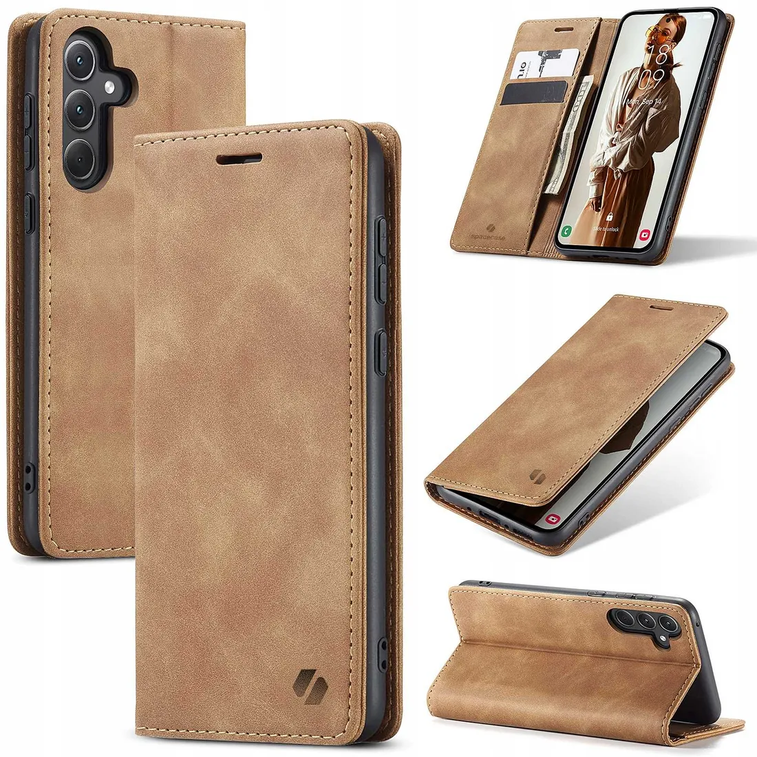 spacecase-wallet-galaxy-a32-5g-light-brown-stan-nowy