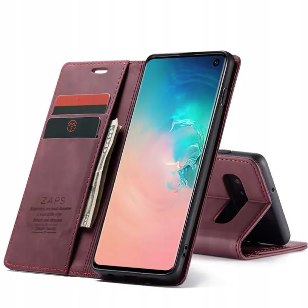 spacecase-wallet-galaxy-s10e-wisniowy-funkcje-ladowanie-indukcyjne-pochlanianie-wstrzasow