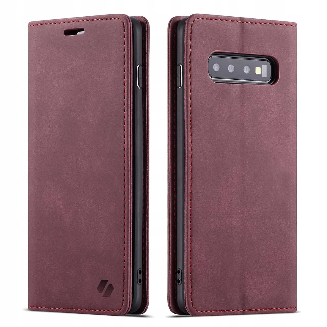 spacecase-wallet-galaxy-s10-red