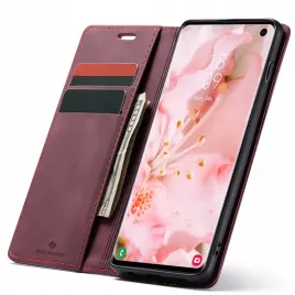spacecase-wallet-galaxy-s10-red