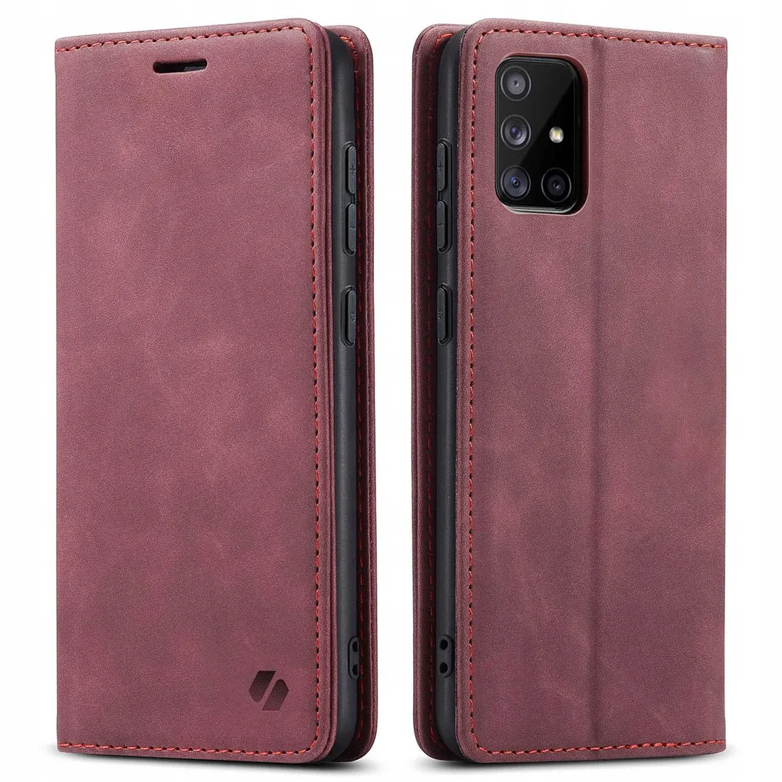 spacecase-wallet-galaxy-a71-red