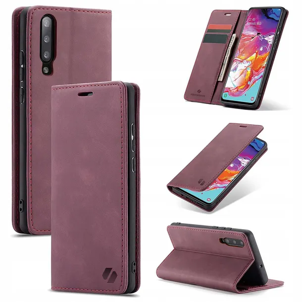 spacecase-wallet-galaxy-a70-red-funkcje-ladowanie-indukcyjne-pochlanianie-wstrzasow