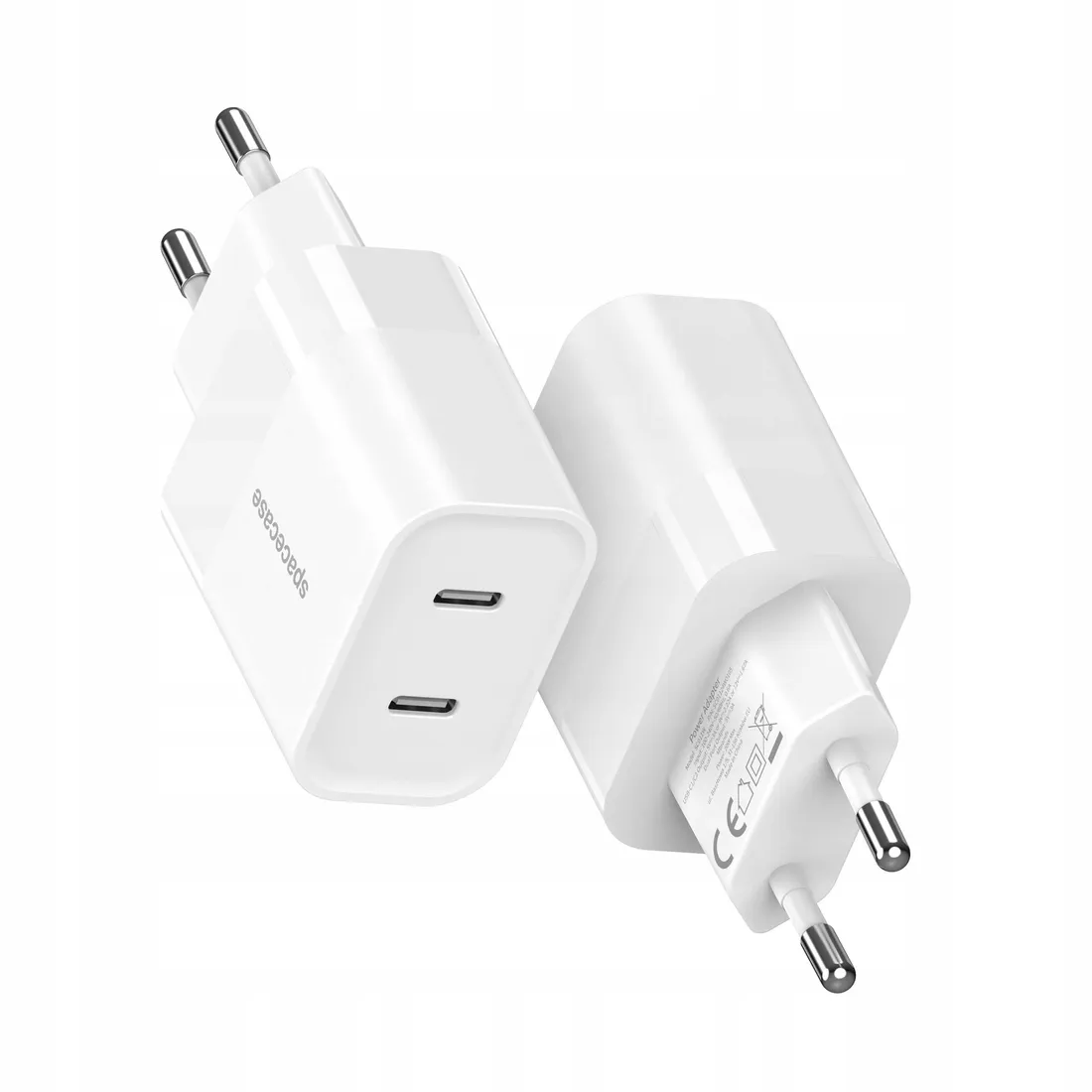 spacecase-usb-charger-20w-sc011w-white