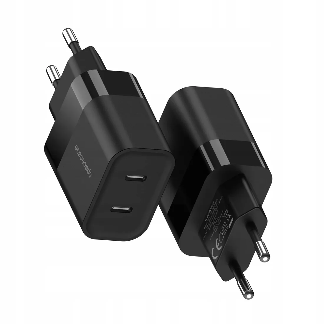 spacecase-usb-charger-20w-sc010b-black