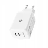 spacecase-usb-charger-45w-gan-sc007w-white-przewod-w-zestawie-nie
