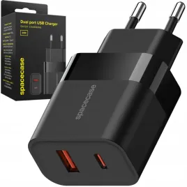 spacecase-usb-charger-20w-sc001b-black