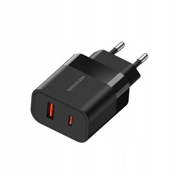 spacecase-usb-charger-20w-sc001b-black-zgodnosc-ze-standardem-quick-charge-1-0-quick-charge-2-0-quick-charge-3-0