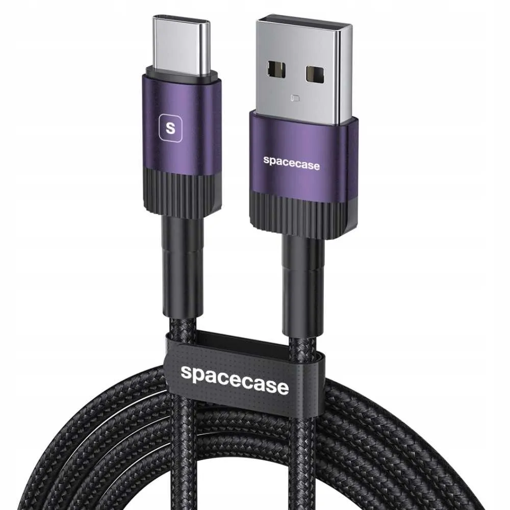 spacecase-usb-c-cable-1m-3a-purple-stan-nowy