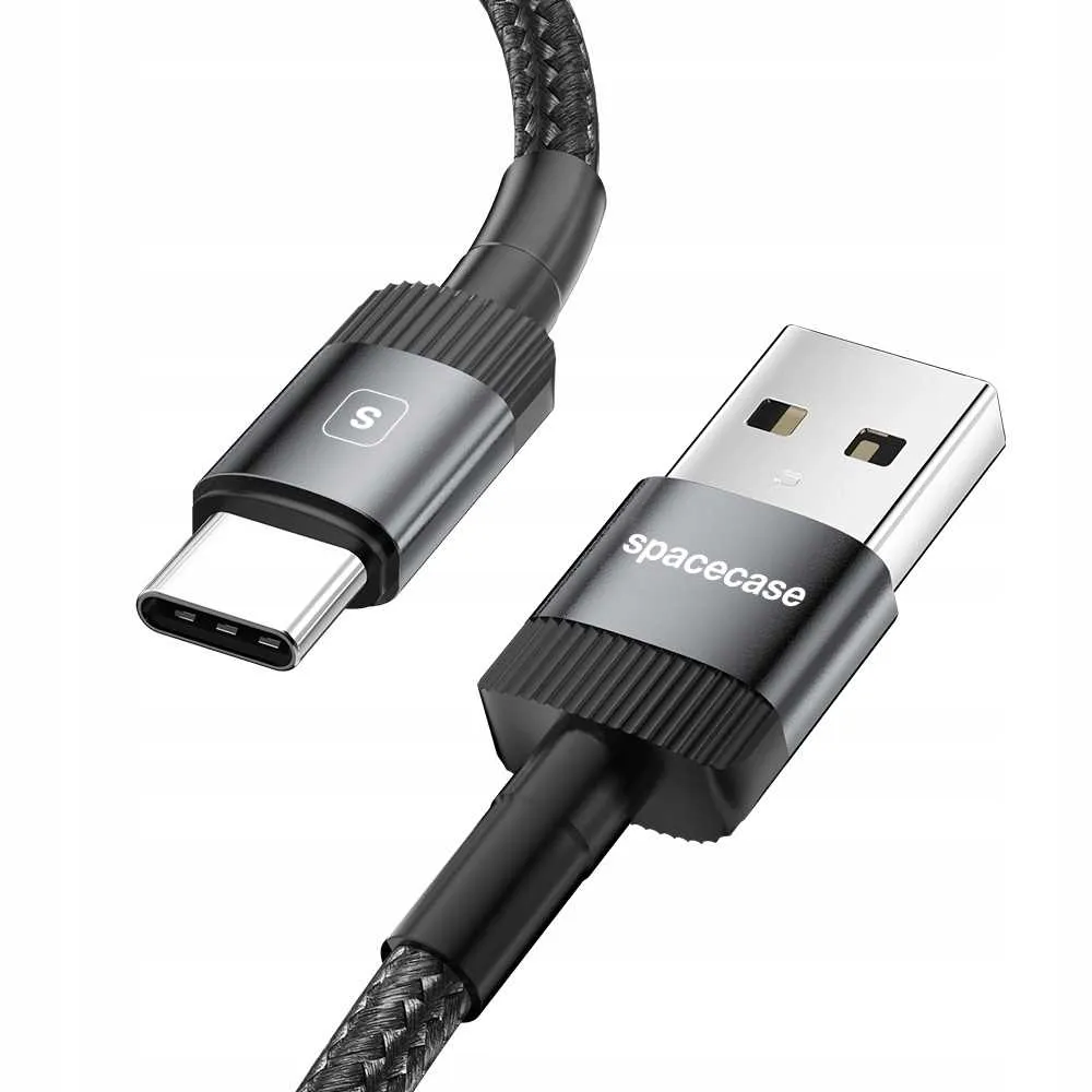 spacecase-usb-c-cable-1m-3a-black