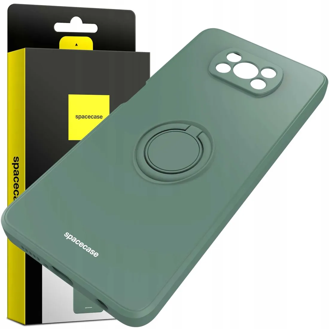 spacecase-silicone-ring-poco-x3-pro-nfc-dark-green-stan-nowy