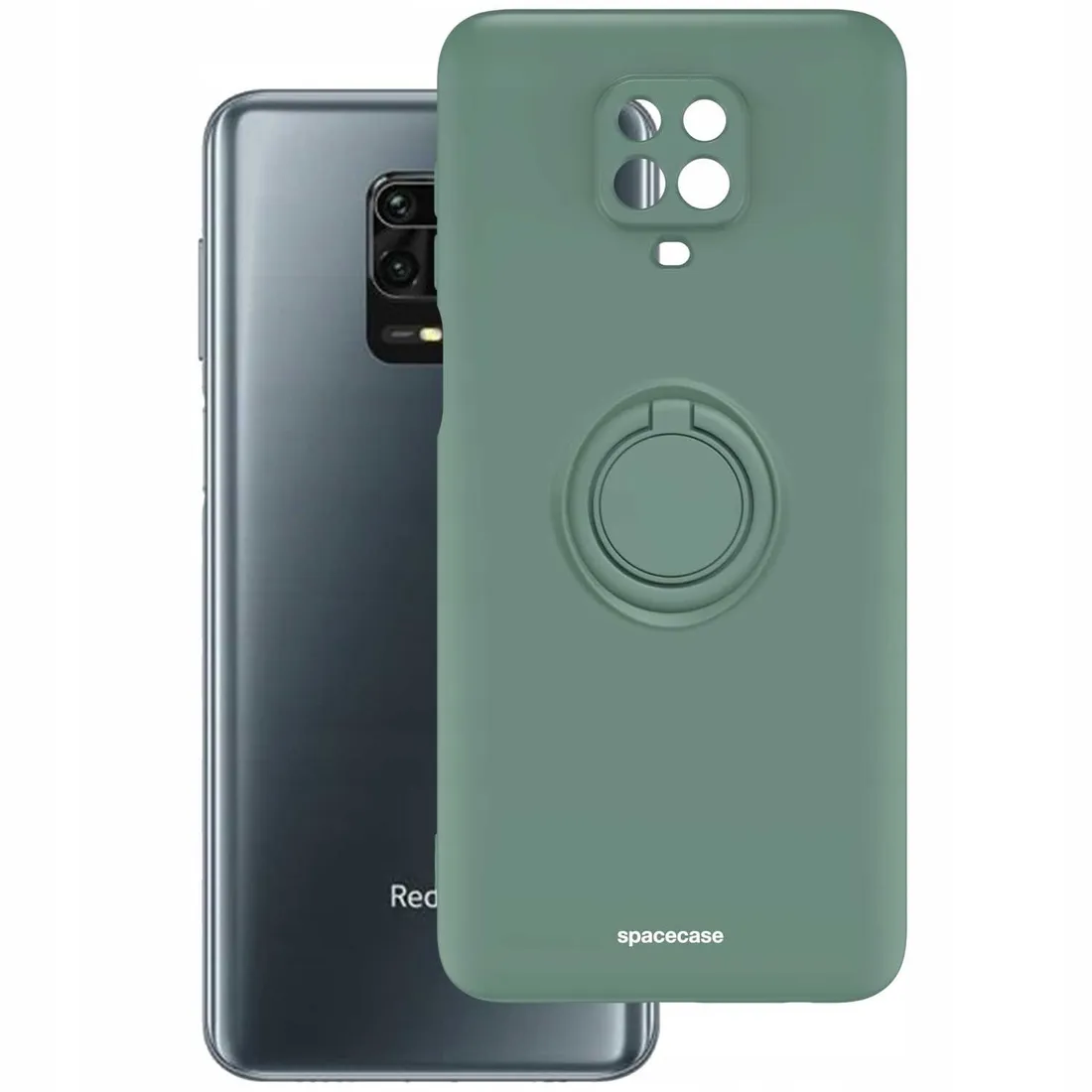 spacecase-silicone-ring-redmi-note-9s-9-pro-dark-green