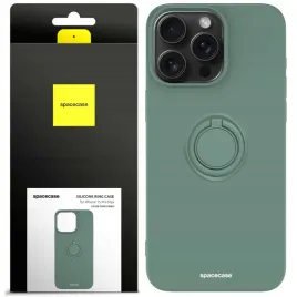 spacecase-silicone-ring-iphone-15-pro-max-dark-green