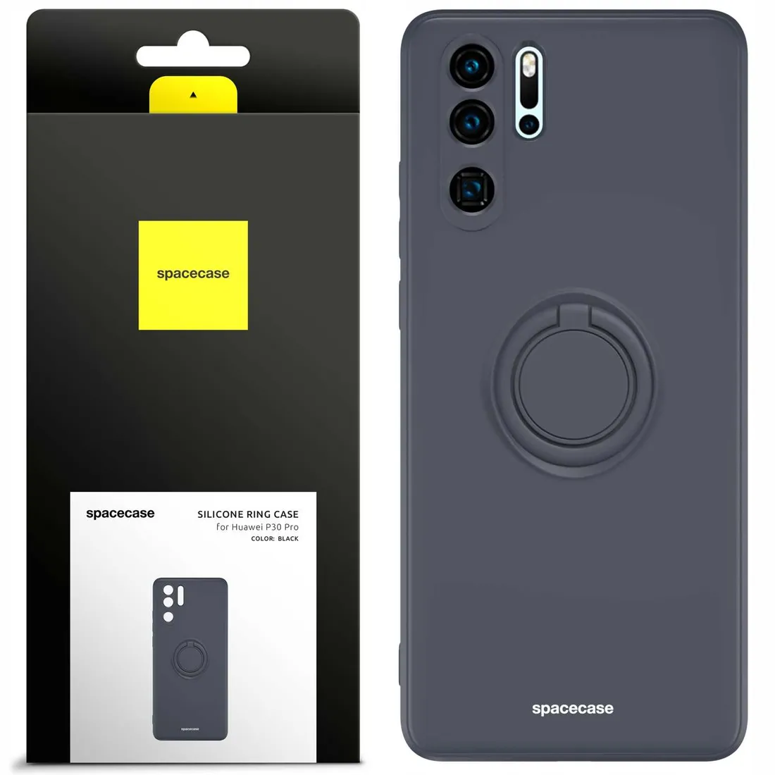 spacecase-silicone-ring-huawei-p30-pro-black