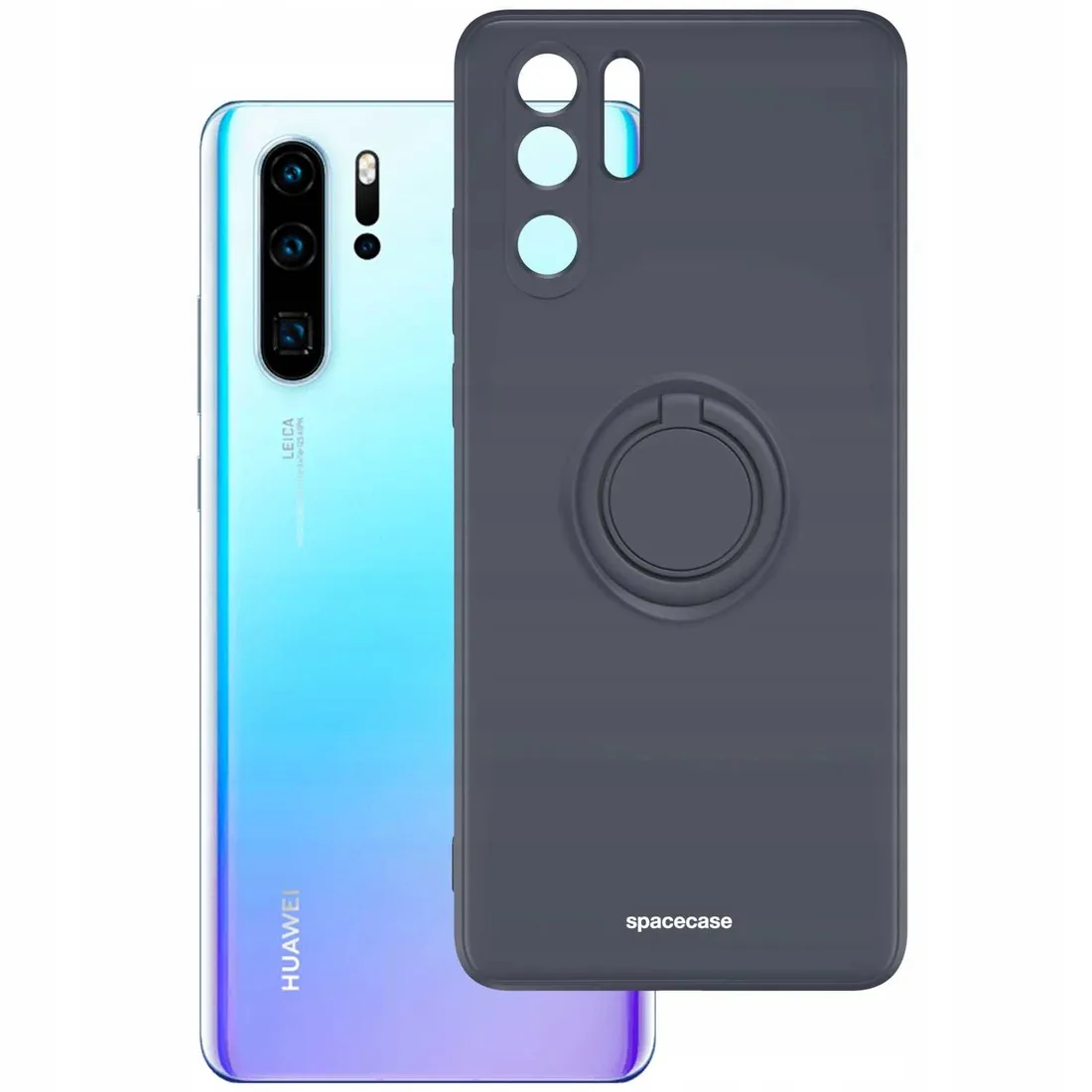 spacecase-silicone-ring-huawei-p30-pro-black