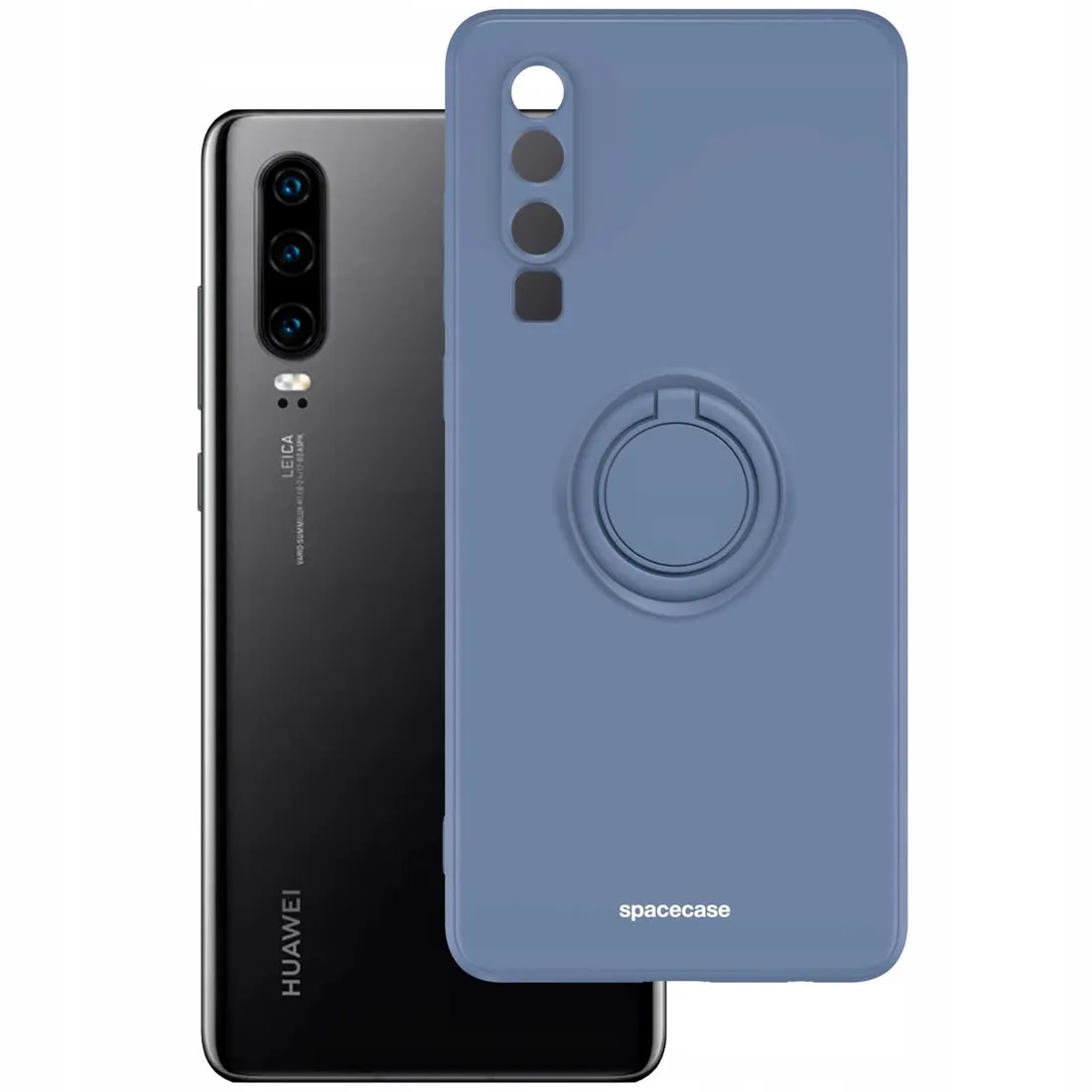 spacecase-silicone-ring-huawei-p30-blue