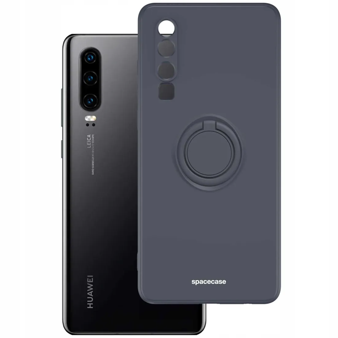spacecase-silicone-ring-huawei-p30-black
