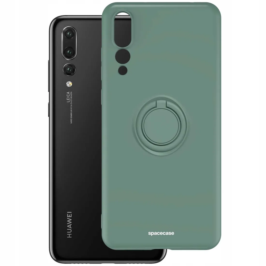 spacecase-silicone-ring-huawei-p20-pro-dark-green