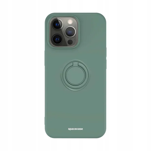 spacecase-silicone-ring-iphone-13-pro-max-dark-green-rozszerzenie-podstawka
