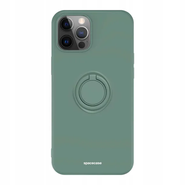 spacecase-silicone-ring-iphone-12-pro-max-dark-green-rozszerzenie-podstawka