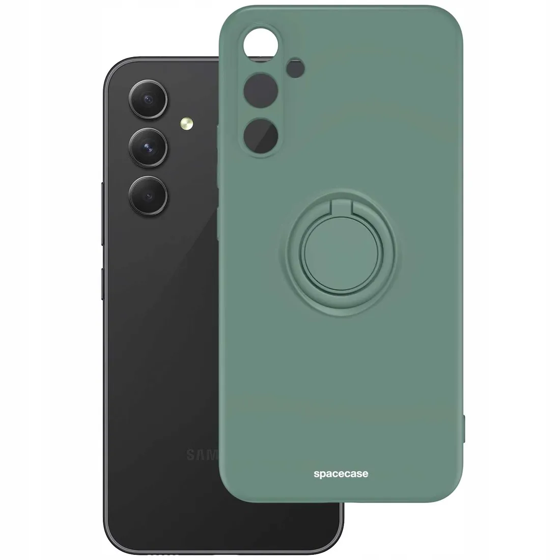 spacecase-silicone-ring-galaxy-a54-5g-dark-green
