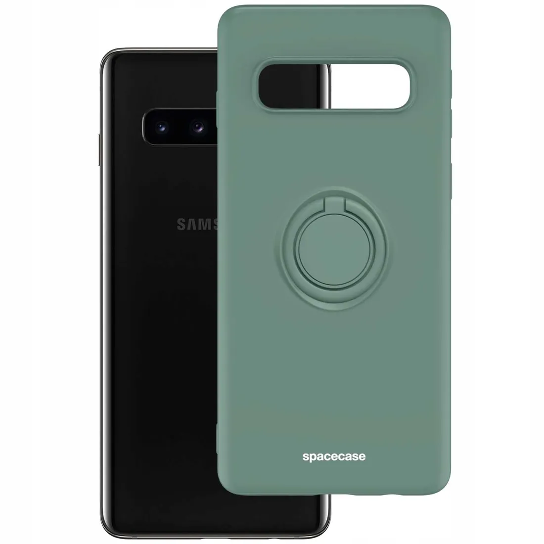 spacecase-silicone-ring-galaxy-s10-dark-green