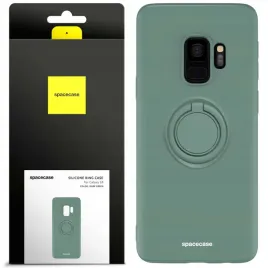 spacecase-silicone-ring-galaxy-s9-dark-green