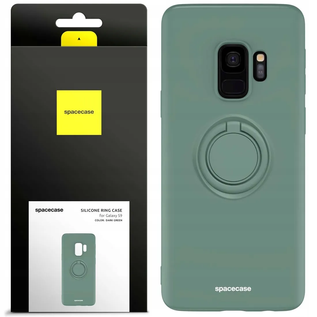 spacecase-silicone-ring-galaxy-s9-dark-green