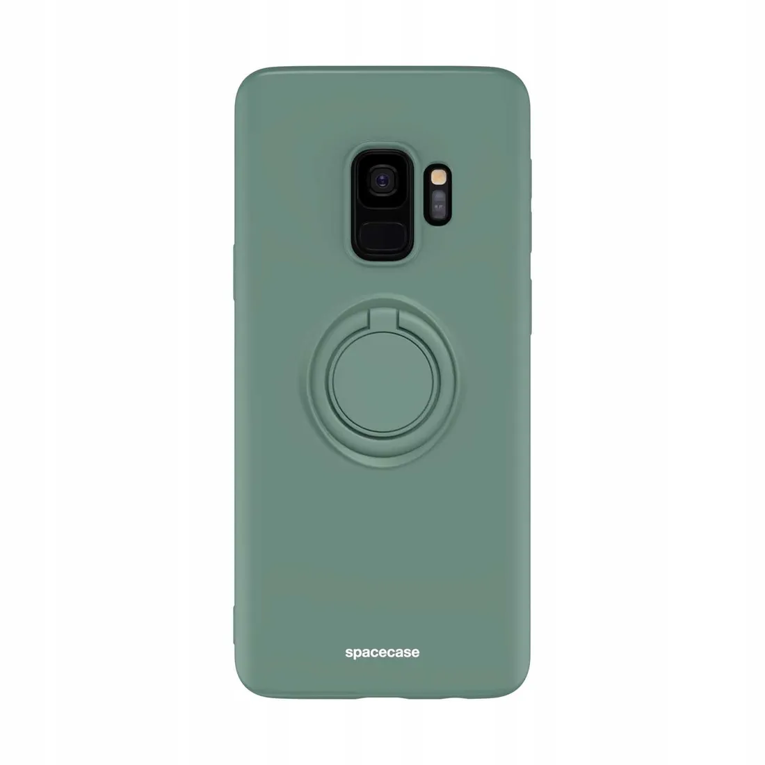 spacecase-silicone-ring-galaxy-s9-dark-green