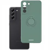 spacecase-silicone-ring-galaxy-s21-fe-dark-green-stan-nowy
