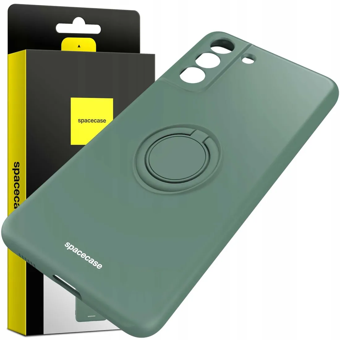 spacecase-silicone-ring-galaxy-s21-fe-dark-green-stan-nowy
