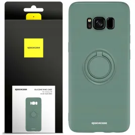 spacecase-silicone-ring-galaxy-s8-dark-green