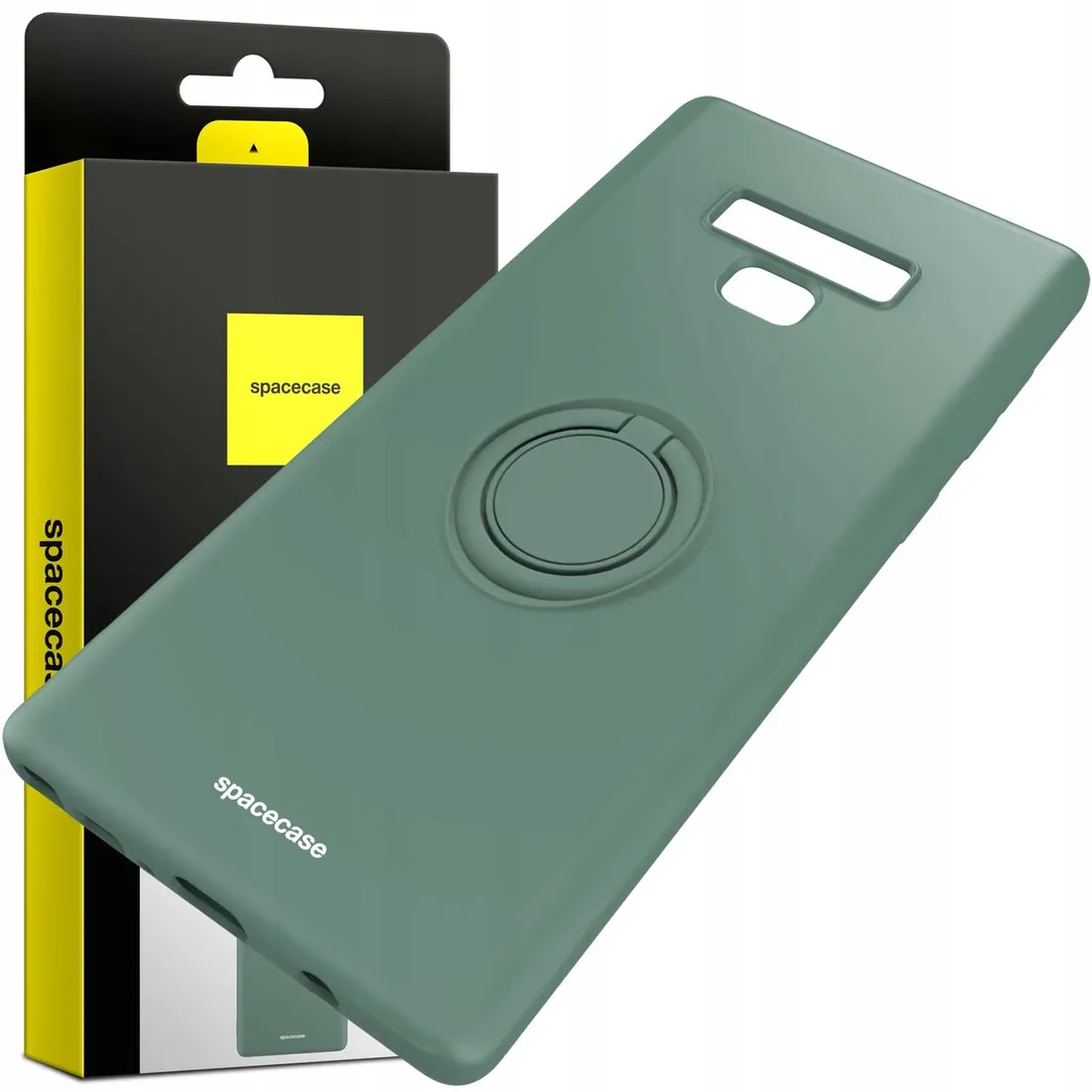 spacecase-silicone-ring-galaxy-note-9-dark-green-stan-nowy