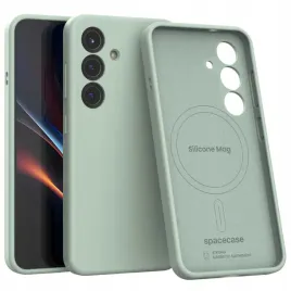 spacecase-silicone-mag-galaxy-s25-mint