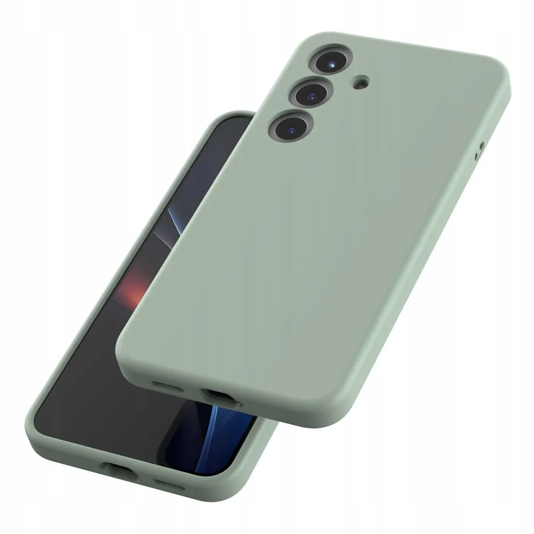 spacecase-silicone-mag-galaxy-s25-mint