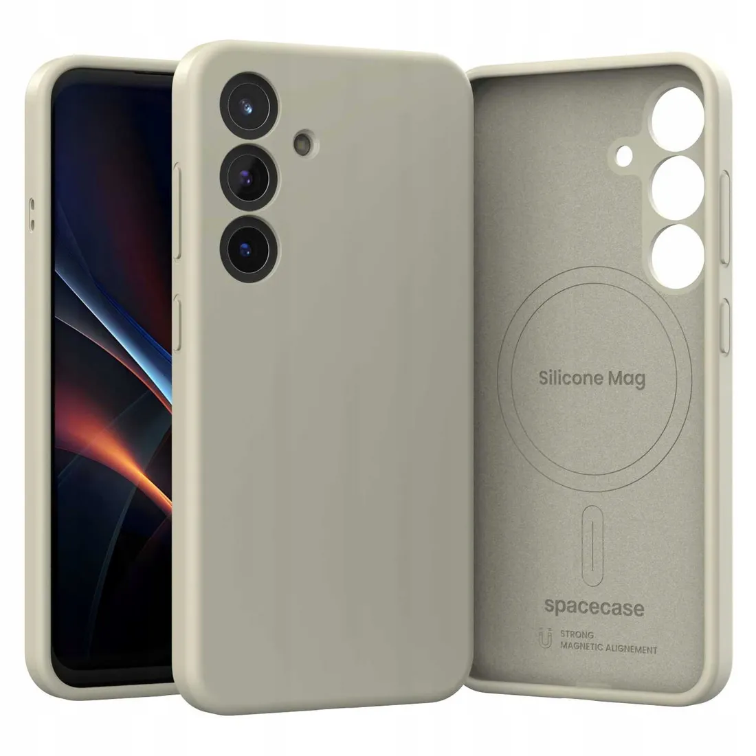 spacecase-silicone-mag-galaxy-s25-beige-stan-nowy