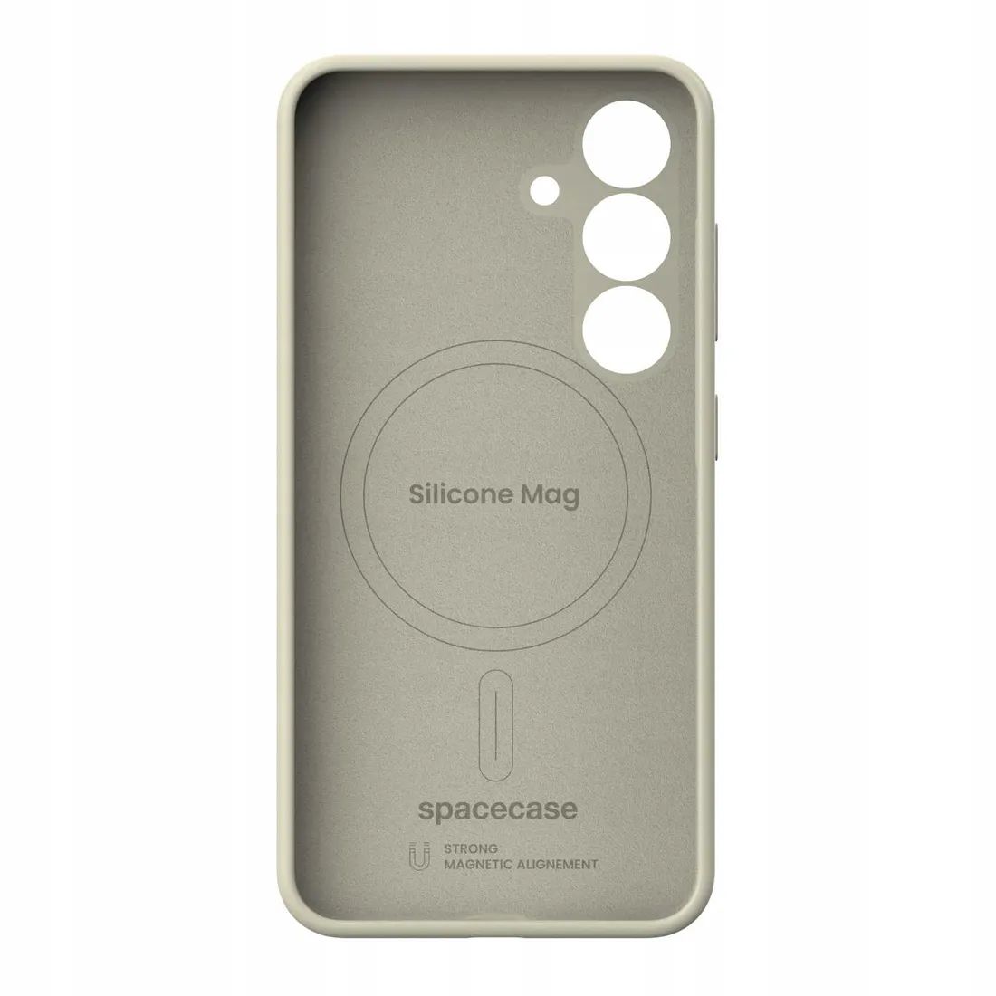 spacecase-silicone-mag-galaxy-s25-beige