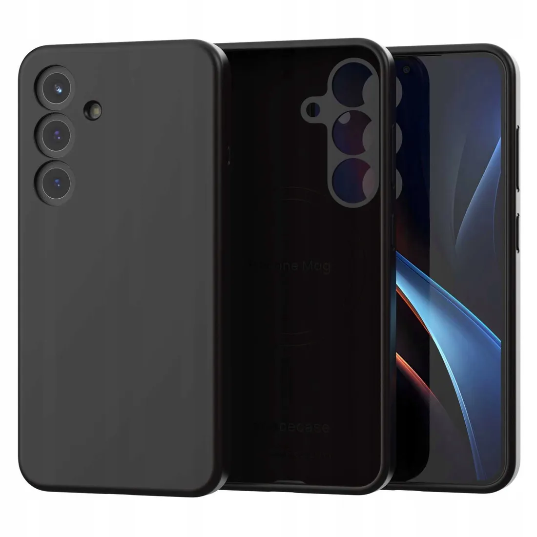 spacecase-silicone-mag-galaxy-s25-black