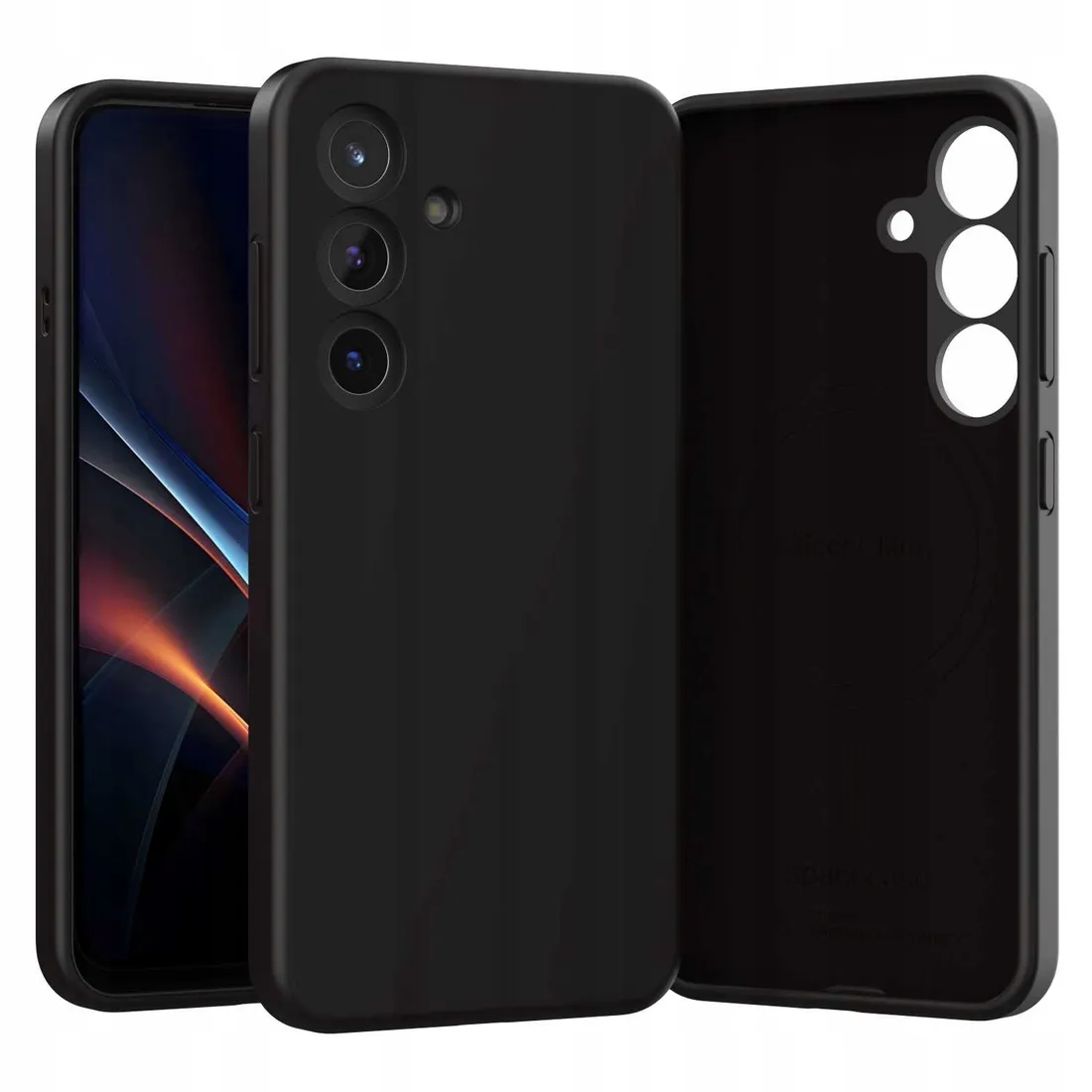 spacecase-silicone-mag-galaxy-s25-black-stan-nowy