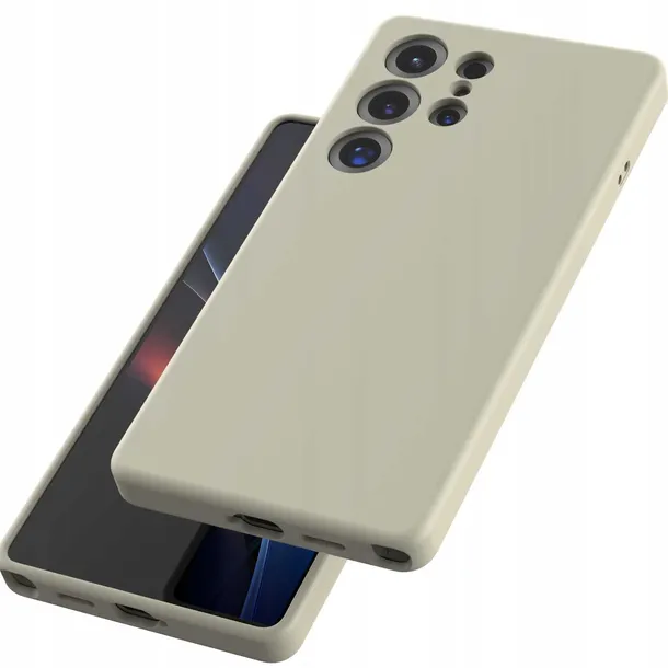 spacecase-silicone-mag-galaxy-s25-ultra-beige-certyfikat-ce
