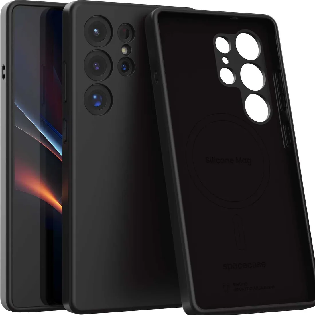 spacecase-silicone-mag-galaxy-s25-ultra-black